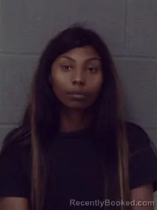 Mugshot of Anieya Michelle Stevenson booked in Crittenden County, Arkansas on April 4, 2026