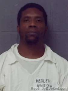 Mugshot of Quency Keglar booked in Crittenden County, Arkansas on May 1, 2026