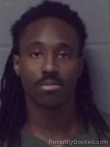 Mugshot of Kadarius Terrell Johnson booked in Crittenden County, Arkansas on August 7, 2026