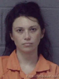Mugshot of Hailey Shurden booked in Crittenden County, Arkansas on August 7, 2026