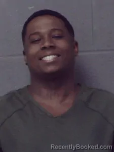 Mugshot of Quendarius Johnson booked in Crittenden County, Arkansas on August 22, 2026