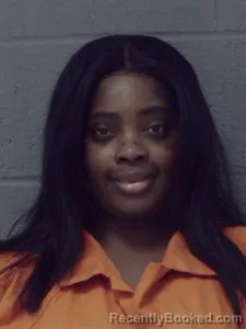 Mugshot of Darneisha Lavette Oumarou booked in Crittenden County, Arkansas on October 14, 2026