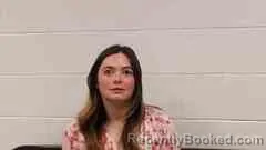 Mugshot of Hannah Wiggins booked in Cross County, Arkansas on October 20, 2026