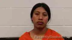 Mugshot of Johanna Mendez booked in Cross County, Arkansas on October 22, 2026