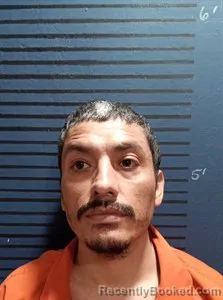 Mugshot of Alejandro Mendiola-Garza booked in Dallas County, Arkansas on October 1, 2026