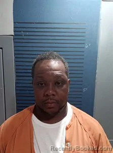 Mugshot of Justin Darnell Morris booked in Dallas County, Arkansas on May 9, 2026