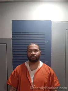 Mugshot of Larry Jarell Moore booked in Dallas County, Arkansas on October 20, 2026