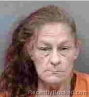 Mugshot of Angela Elizabeth Moore booked in Citrus County, Florida on August 3, 2026