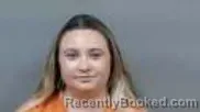 Mugshot of Breianna Lee Hodges booked in Citrus County, Florida on October 13, 2026