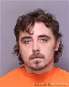 Mugshot of Cody Douglas Harrington booked in Florence County, South Carolina on September 8, 2026