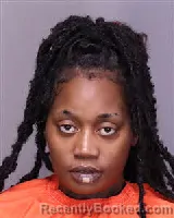 Mugshot of Destiny Jimmia Pooler booked in Florence County, South Carolina on August 24, 2026