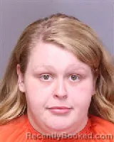 Mugshot of Emerald Jade Schamburek booked in Florence County, South Carolina on August 28, 2026