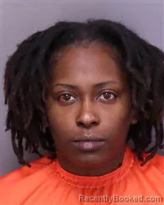 Mugshot of Tatyana Monny Montgomery booked in Florence County, South Carolina on September 8, 2026