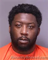 Mugshot of Raheem Omar Thomas booked in Florence County, South Carolina on August 31, 2026
