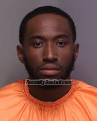 Booking photo from Florence County, South Carolina