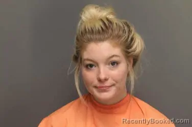 Mugshot of Haley Victoria Grimsley booked in Florence County, South Carolina on September 15, 2026