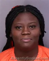 Mugshot of RONDREKA ALIYAH CLARK booked in Florence County, South Carolina on June 3, 2026