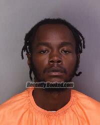 Booking photo from Florence County, South Carolina
