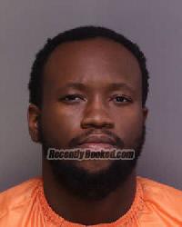 Booking photo from Florence County, South Carolina