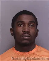 Mugshot of TIYON AKEEM HOLLOMAN booked in Florence County, South Carolina on March 17, 2026