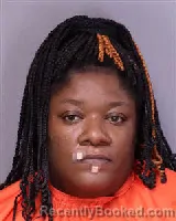 Mugshot of Chaquia Monie Golden booked in Florence County, South Carolina on August 19, 2026