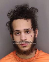 Booking photo from Florence County, South Carolina