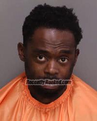 Booking photo from Florence County, South Carolina