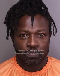 Booking photo from Florence County, South Carolina