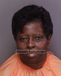 Booking photo from Florence County, South Carolina