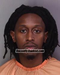 Booking photo from Florence County, South Carolina