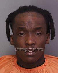 Booking photo from Florence County, South Carolina