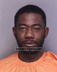 Booking photo from Florence County, South Carolina