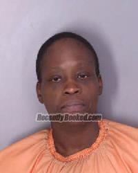 Booking photo from Florence County, South Carolina