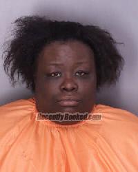 Booking photo from Florence County, South Carolina