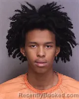 Booking photo from Florence County, South Carolina