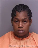 Mugshot of DEBORAH MYEISHA SANDERS booked in Florence County, South Carolina on March 18, 2026