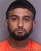 Mugshot of EIHABNASHAT RIBHI FARRAJ booked in Florence County, South Carolina on April 19, 2026