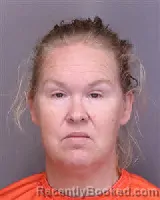 Mugshot of CARI DARLENE HANNEMAN booked in Florence County, South Carolina on July 27, 2026