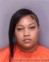Mugshot of Daija Lynae Williams booked in Florence County, South Carolina on August 31, 2026