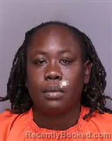 Mugshot of Kwania Herrita Johnson booked in Florence County, South Carolina on September 3, 2026