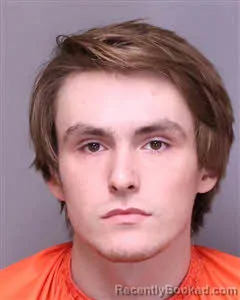 Mugshot of Levi Jordan Linder booked in Florence County, South Carolina on September 8, 2026