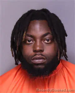Mugshot of Corey Laquinton Mullins booked in Florence County, South Carolina on September 8, 2026