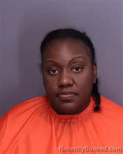 Mugshot of Shekara Lynell Broady booked in Florence County, South Carolina on October 12, 2026