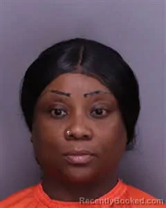 Mugshot of Erica Meshon Claudio booked in Florence County, South Carolina on October 16, 2026