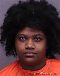 Mugshot of Glaya Imari Inez Leaf booked in Florence County, South Carolina on October 21, 2026