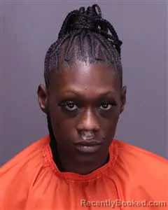 Mugshot of Laticja Qwanteria Eaddy booked in Florence County, South Carolina on October 24, 2026