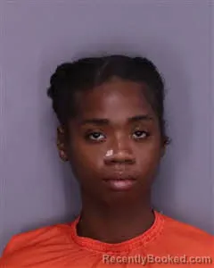 Mugshot of Iyana Ashley Donne Lee booked in Florence County, South Carolina on October 29, 2026
