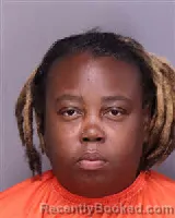 Mugshot of Monique Natayia Davis booked in Florence County, South Carolina on August 25, 2026