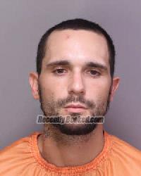 Booking photo from Florence County, South Carolina