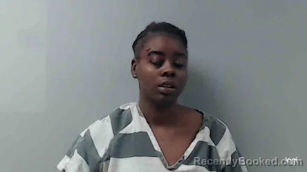 Mugshot of Samaria Vincent booked in Drew County, Arkansas on August 16, 2026